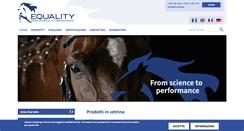 Desktop Screenshot of equality-horse.com